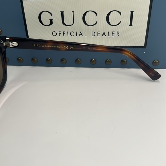 New Authentic Gucci GG0450S 003 57 Men's Sunglasses - Picture 14 of 15